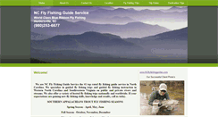 Desktop Screenshot of ncflyfishingguides.com